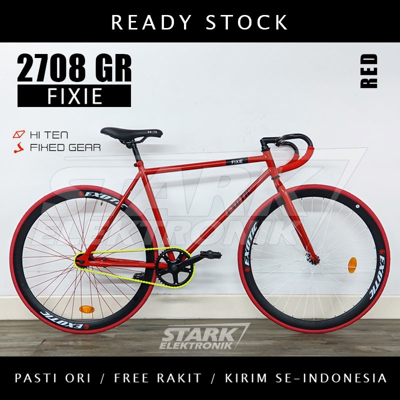 Jual Exotic FIXIE 2708 GR by Pacific Sepeda Balap | Shopee Indonesia
