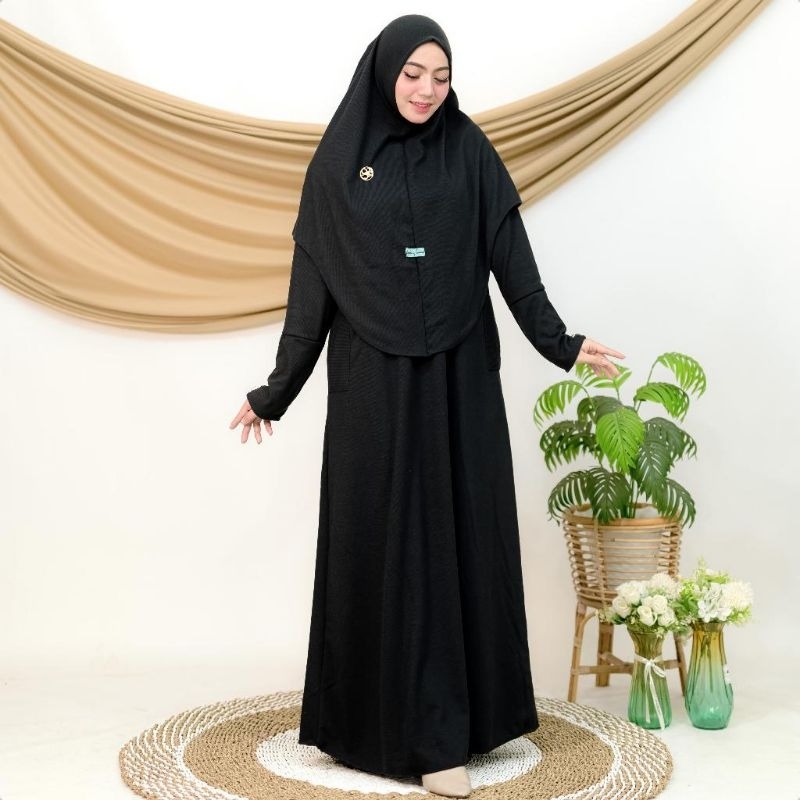 Jual Gamis set KNIT | Shopee Indonesia