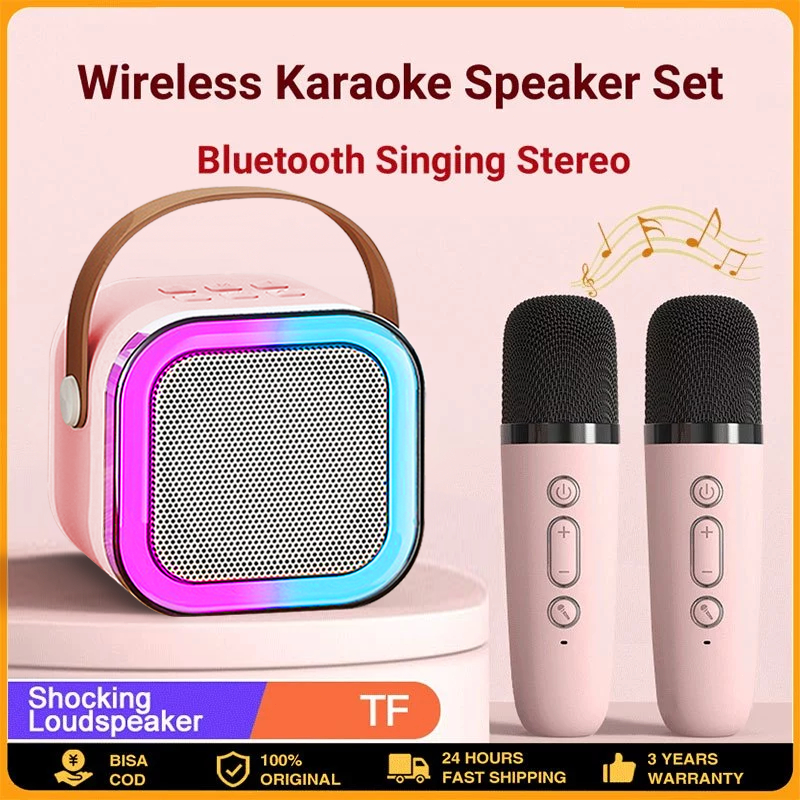 Jual Karaoke Speaker Set KTV Speaker Bluetooth Wireless Karaoke Speaker ...