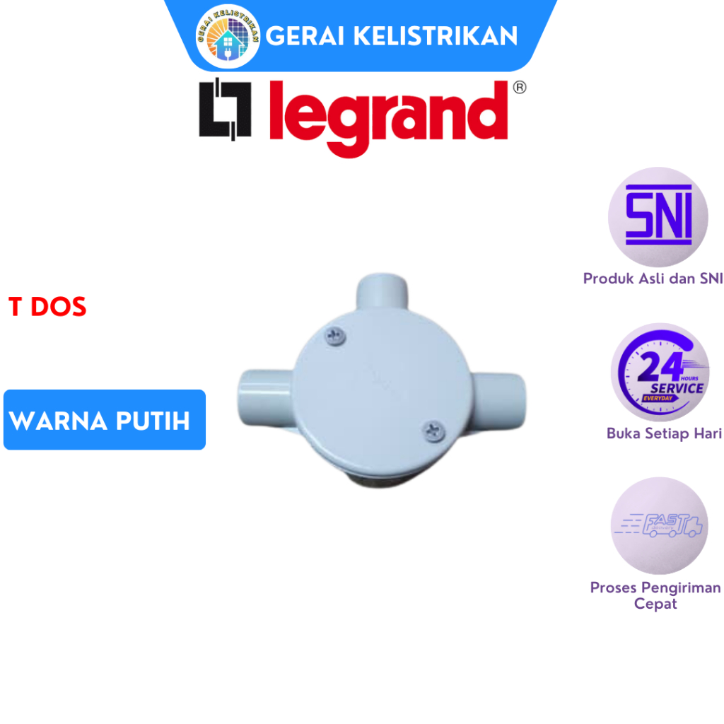 Jual LEGRAND T DOOS - WARNA PUTIH | Shopee Indonesia