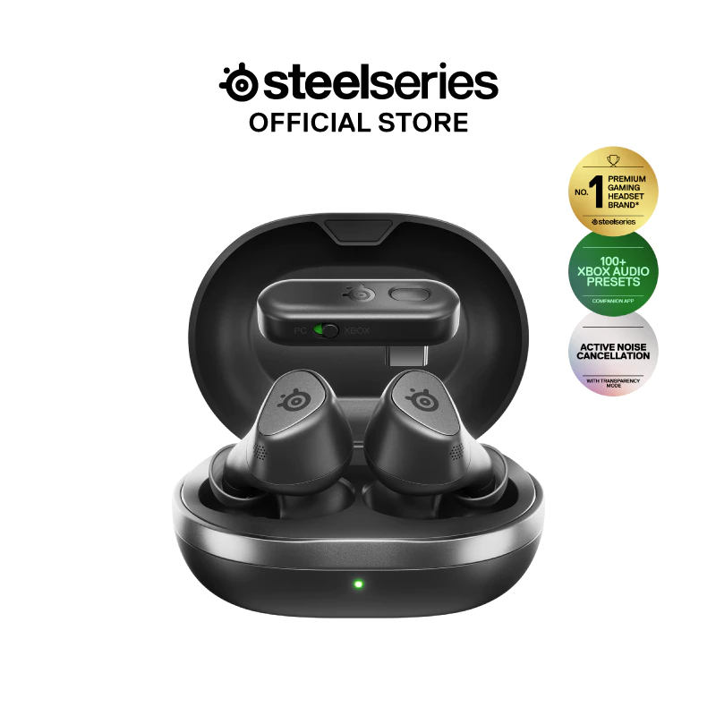 Steelseries Arctis GAMEBUDS for Xbox One & Series X|S - TWS Bluetooth Multi Platform Gaming Earbuds