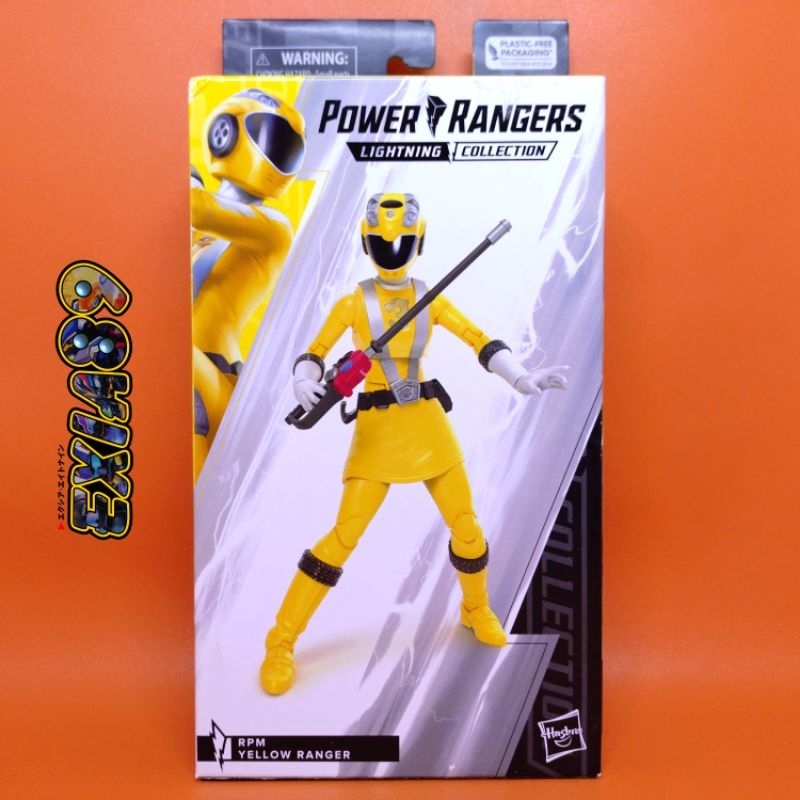 Jual Power Rangers RPM Lightning Collection Action Figure - RPM Yellow ...