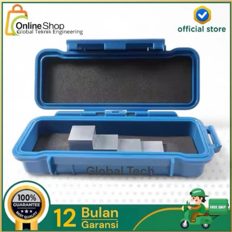 Jual Thickness Test Block 6.25-25mm Calibration Ultrasonic 4 Step Set ...