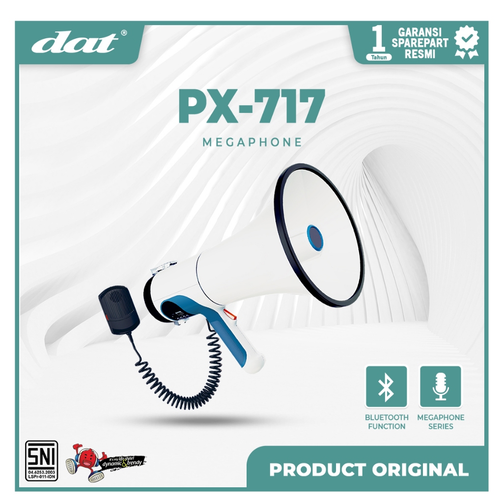 Jual DAT Megaphone Handheld PX 707 717 787 Bluetooth Toa | Shopee Indonesia