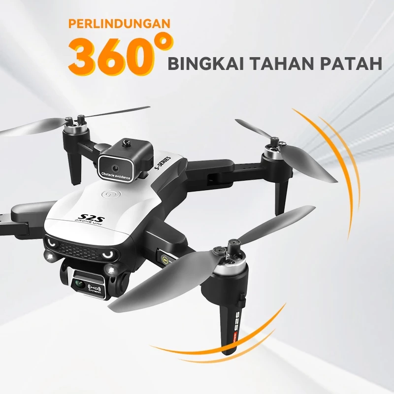 S2S Drone dengan kamera 8K, motor brushless, dan desain ringan 250 gram