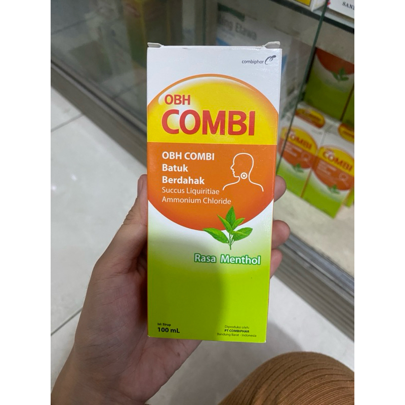 Jual Obh Combi Batuk Berdahak Menthol Ml Shopee Indonesia