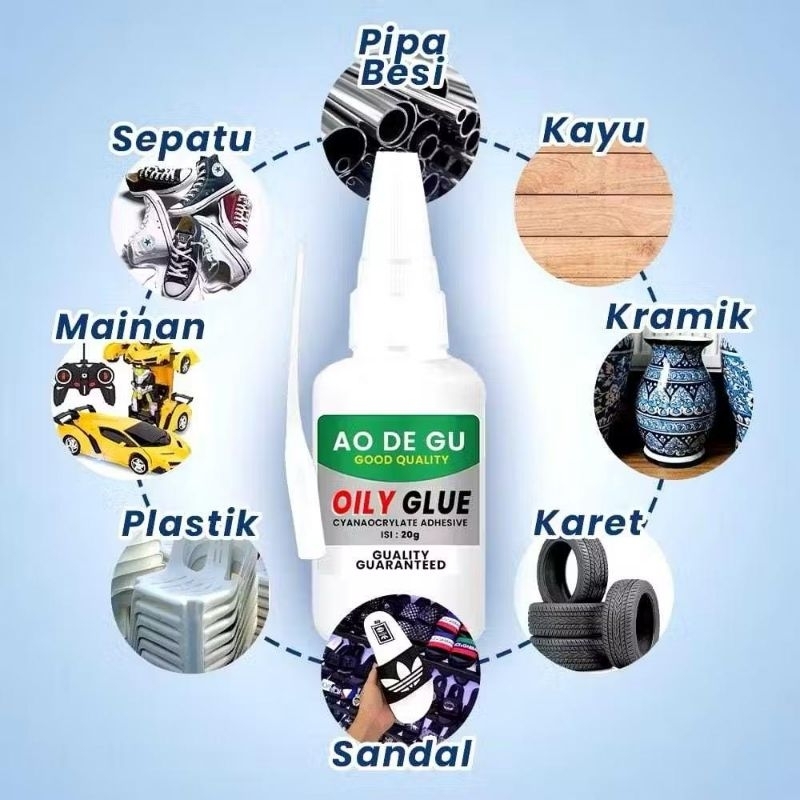 Jual HV Lem Setan Super Glue Lem Serbaguna Cairan Perekat Kuat lem ...