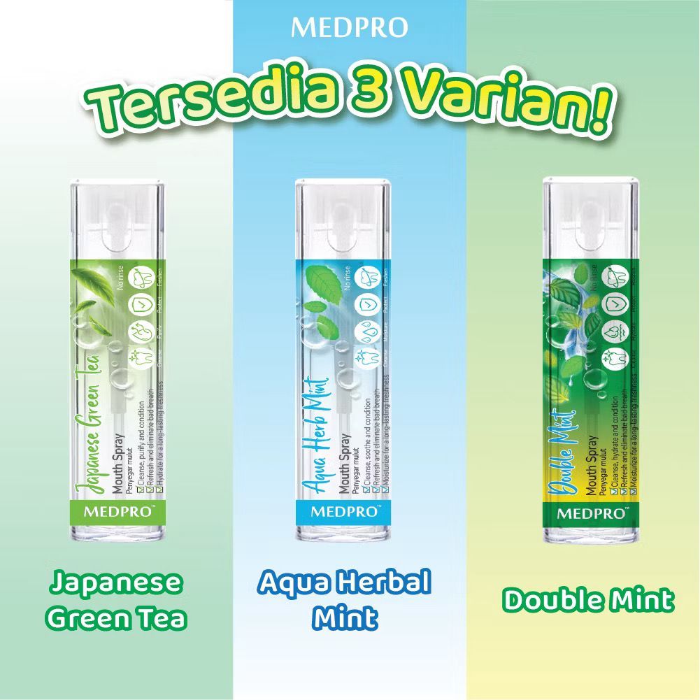 Jual MEDPRO MOUTH SPRAY 12ML - BOTTLE, Pewangi Penyegar Bau Mulut ...