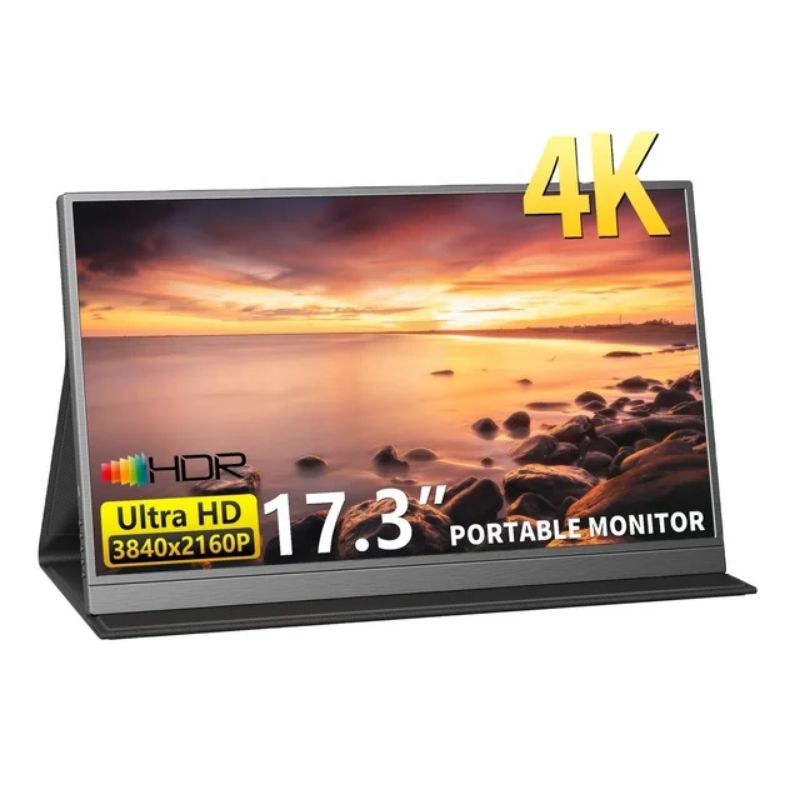 Jual Monitor Portabel 17.3 inch P173A18BW-4K 4K Anti glare Light LCD ...