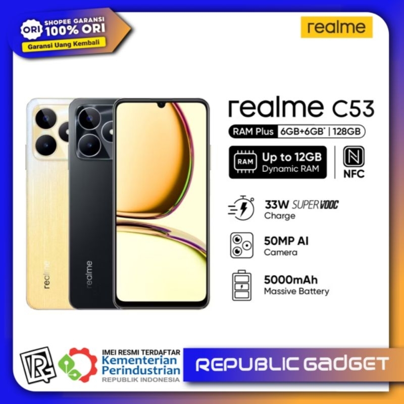 Jual Realme C53 Terlengkap & Harga Terbaru Agustus 2026 | Shopee Indonesia