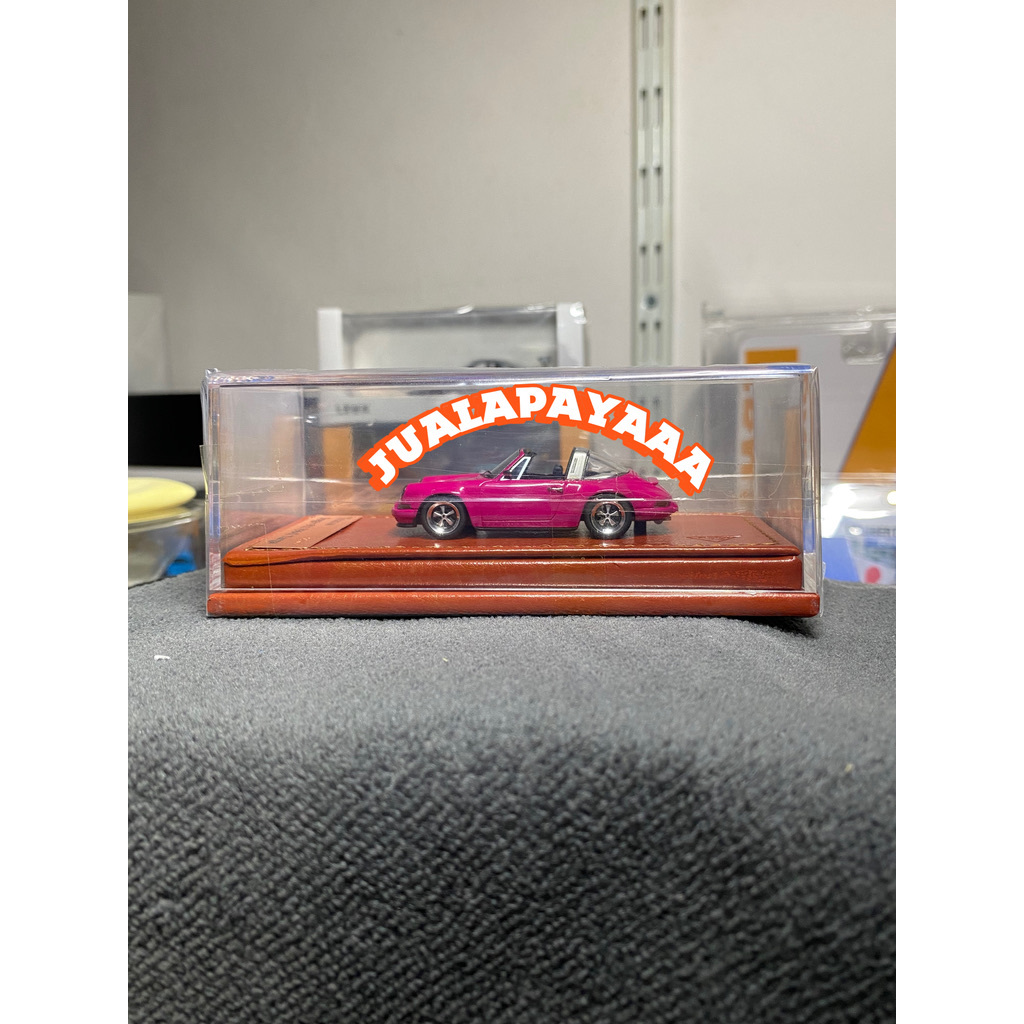 Jual TITAN 64 PORSCHE SINGER 911 RUBY STORN RED MAKE UP 1/64 PORSCHE ...