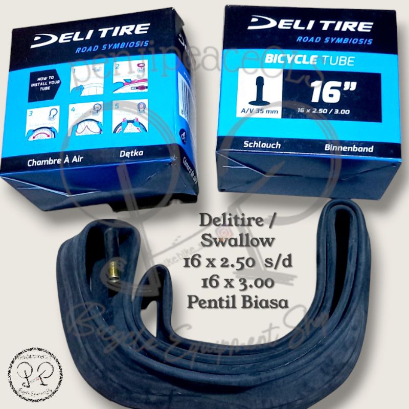 Jual Ban dalam Deli tire 16 x 2.50 - 3.00 ban sepeda 16x2.50-3.00 ...