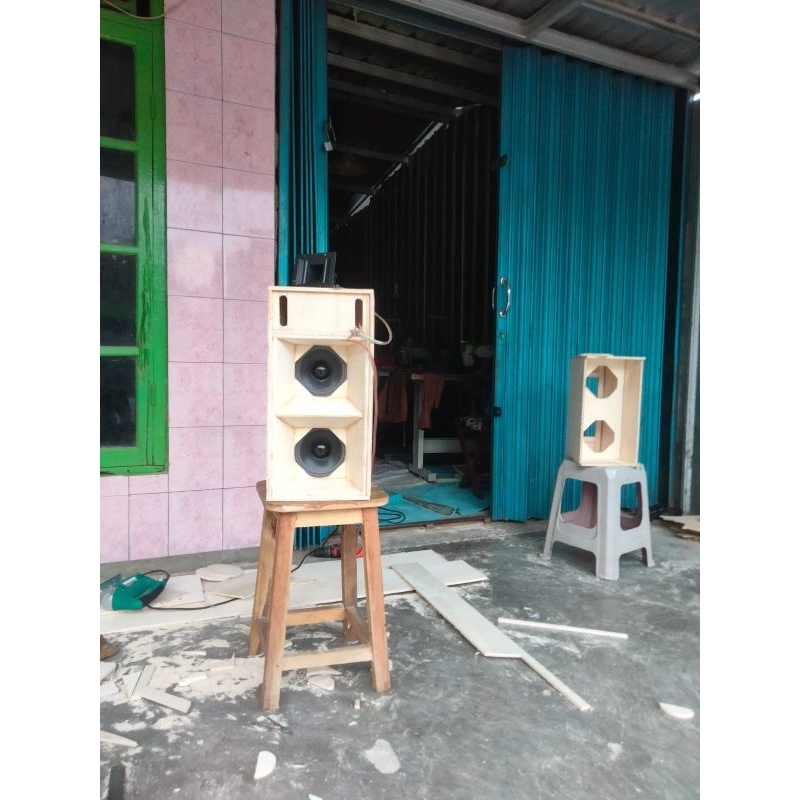 Jual box speaker T24 6inchi single top | Shopee Indonesia