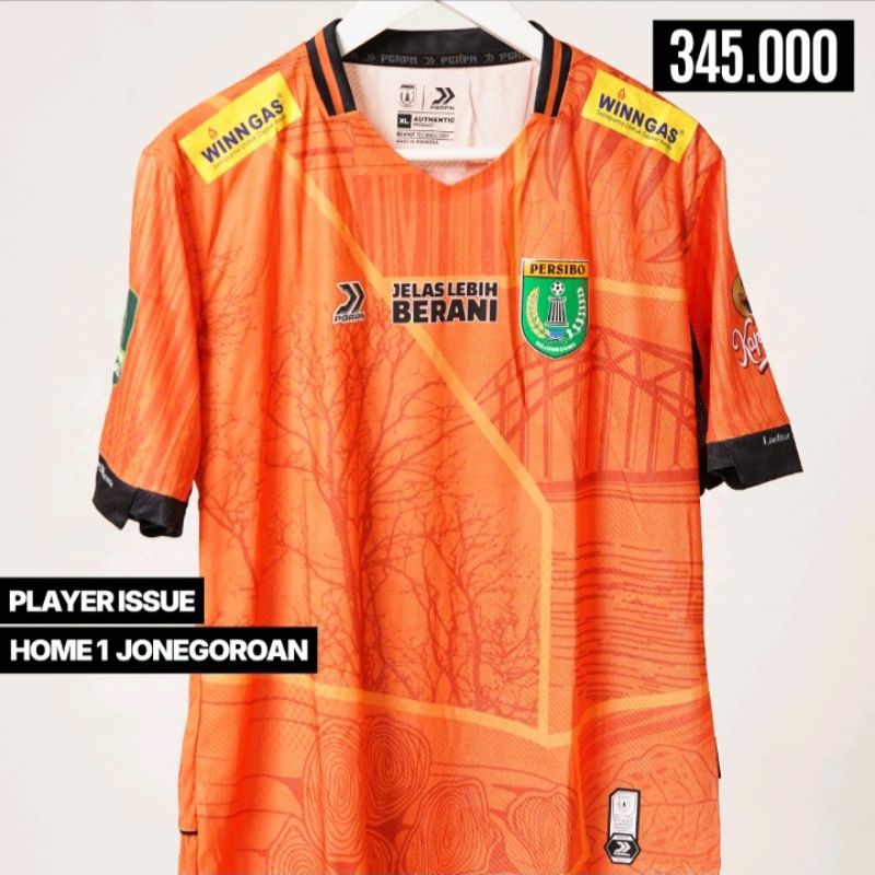Jual Jersey Official Persibo Bojonegoro Home 2 Jonegoroan Player Issue ...