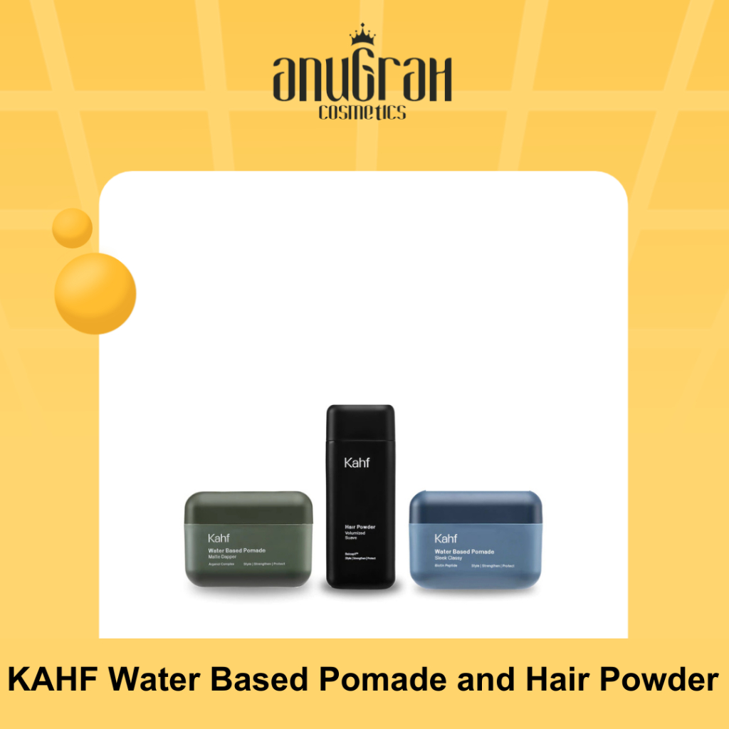 Jual KAHF Water Based Pomade and Hair Powder | Shopee Indonesia