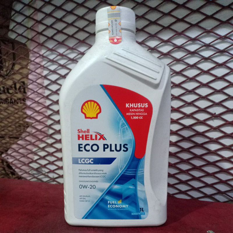 Jual SHELL HELIX ECO PLUS OW-20 Fully Synthetic Motor Oil 1Liter ...