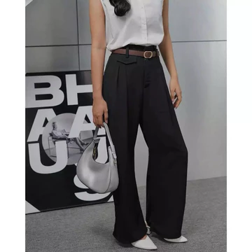 ORO PANTS Loose Pants Trousers Celana Panjang Wanita Anti Kusut Celana Kulot Wanita Formal