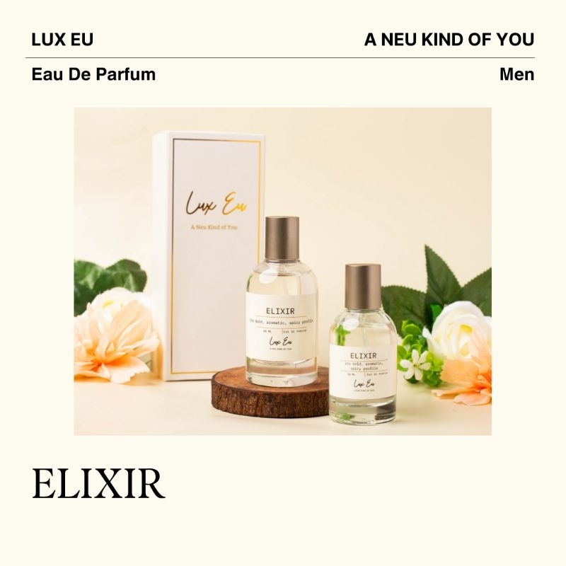 Eau De Parfum Luxelixir Scents - Bois D'or - 50 Ml - Neuf Sous Boîte