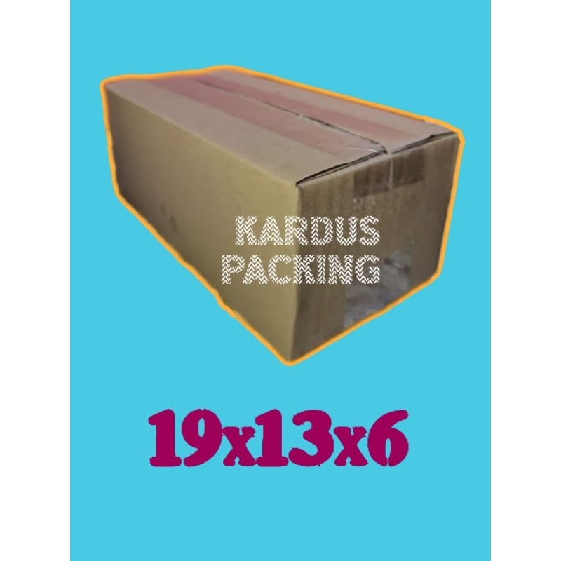 Jual Kardus Packing UK 19x13x6 Kardus Murah Kardus Packing Besar Kardus ...