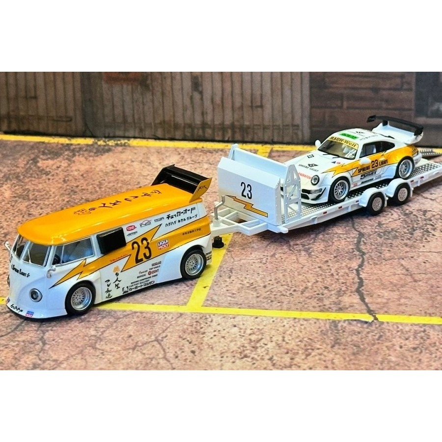 Jual Mini Station Aurora Model RWB 964 VW T1 Trailer Deck