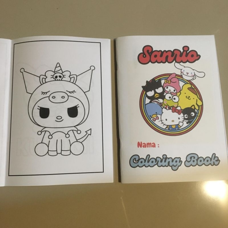 Jual BUKU MEWARNAI KUROMI / LABUBU / PRINCESS | Shopee Indonesia