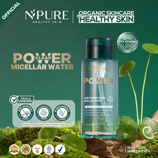 NPURE Acne Power Clear Micellar Water 300ML / Micellar No Alcohol / SLS Free