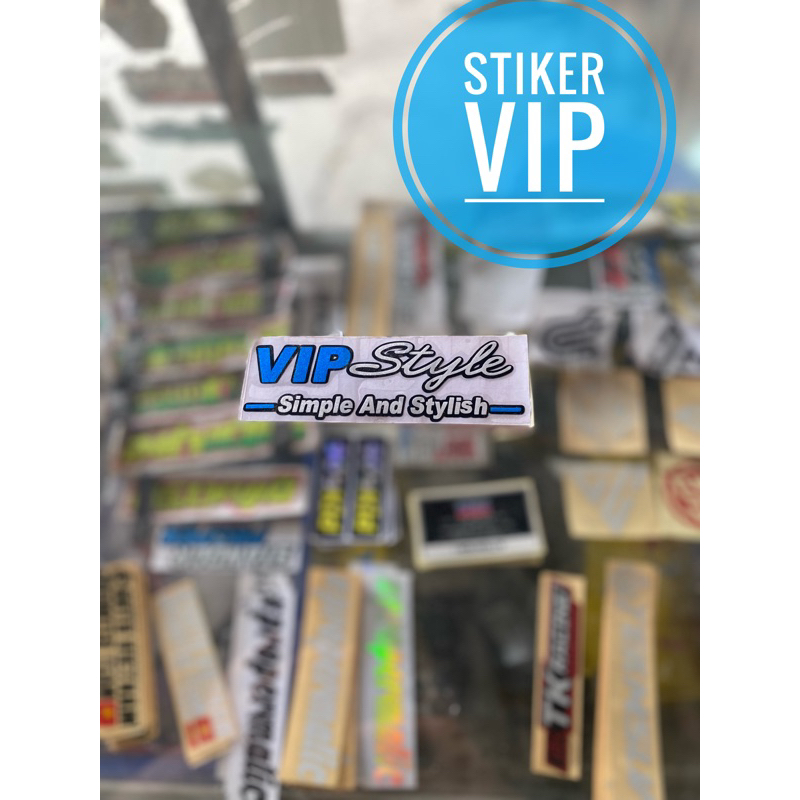 Jual Stiker VIP style (simple and stylish) | Shopee Indonesia