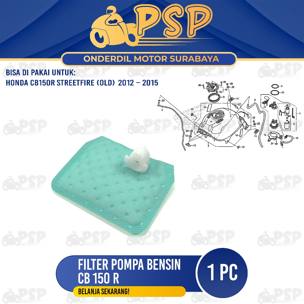 Cb 150r Filter Fuel Pump New Cb150r Jual Filter Pompa Bensin CB 150R ...