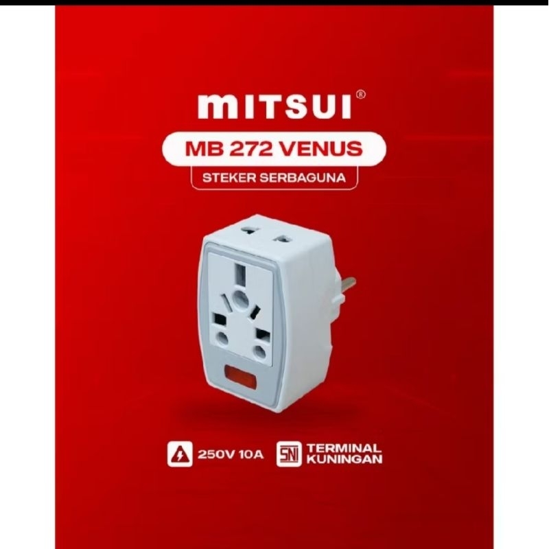 Jual Mitsui Venus MB 272 Steaker Serbaguna cabang 3 lampu fused (ada ...