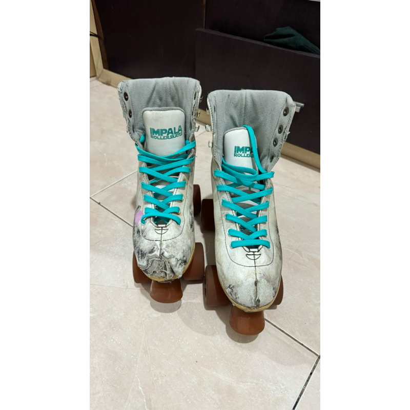 Jual Sepatu Roda Quad Skate Roller Skate Impala size 39 SECOND | Shopee ...