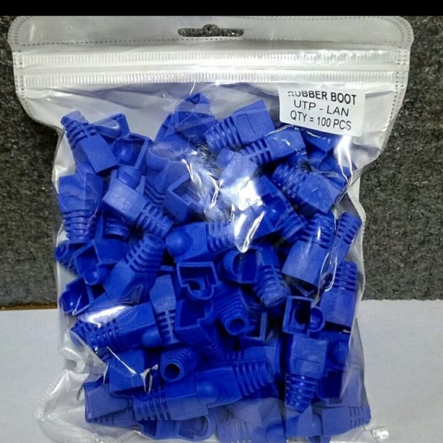 Jual Plug Boot Rj45 isi 100 Pcs | Shopee Indonesia