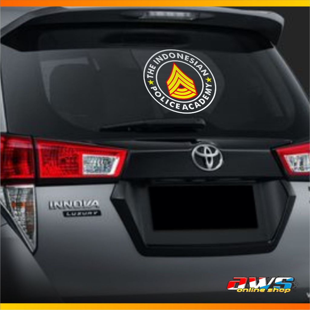 Jual Sticker Cutting Indonesian Police Academy AKPOL Big Size | Shopee ...