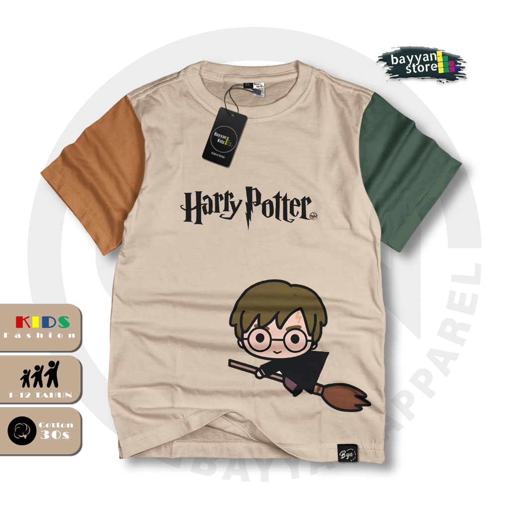 Bayyan Distro Anak Laki Laki Umur 1-12 Tahun Motif Karakter H Potter