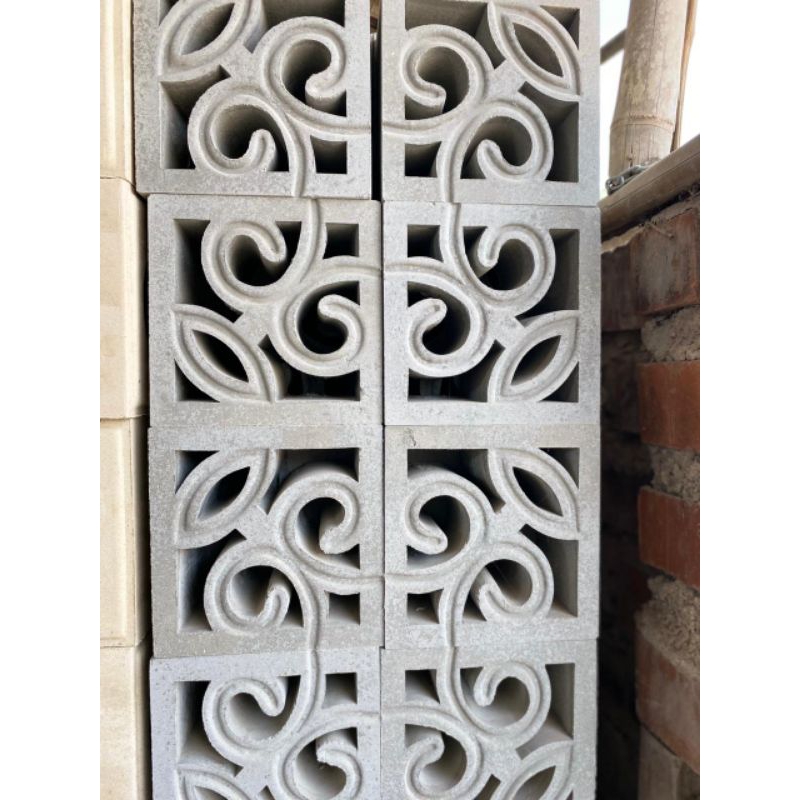 Jual Roster Beton Minimalis Batik (20cmx20cm)roster pagar,roster ...