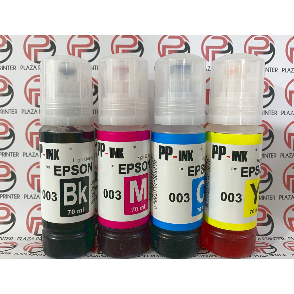 Vivid Colors VC 544 Ink Bottle Set (4-Pack) For Epson EcoTank - 544 Black, Cyan, Magenta, Yellow - Non-OEM Replacement