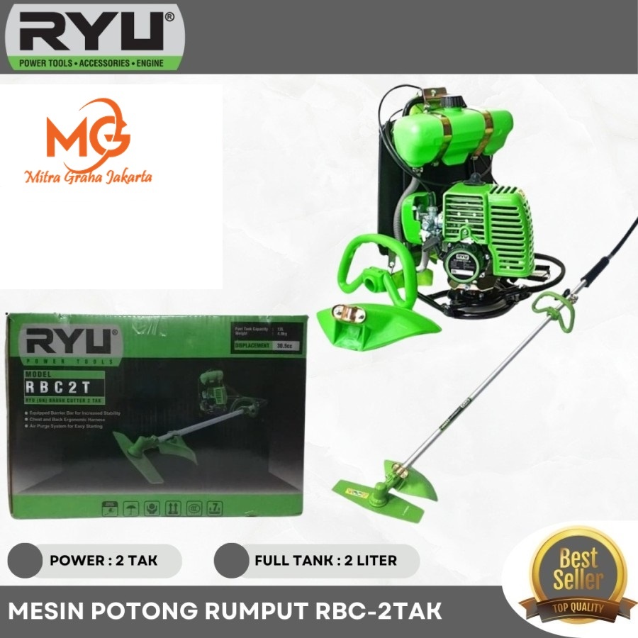 Jual Mesin potong rumput/Brush Cutter Ryu RBC2T | Shopee Indonesia