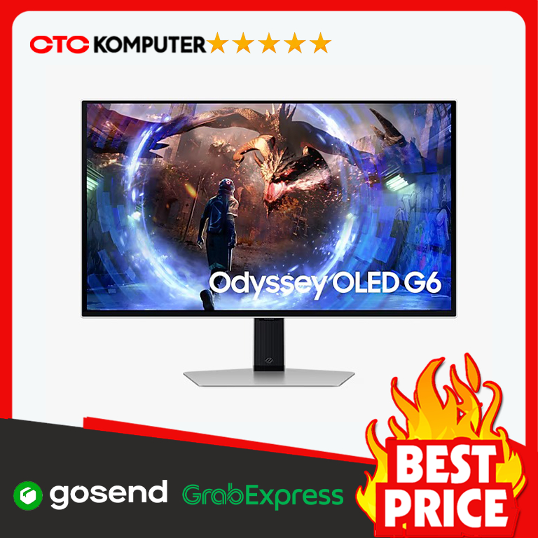 Jual Monitor Samsung LED OLED Odyssey G6 S27DG602 - 2K QHD 360Hz 27 ...