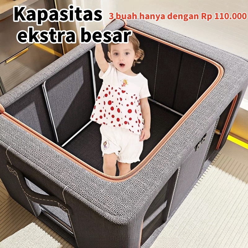 Jual Lipat kotak penyimpanan/pakaian serbaguna mainan box/tahan air dan ...