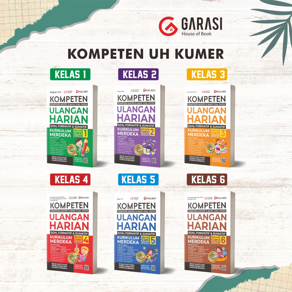 Jual BUKU SEKOLAH ULANGAN HARIAN SD KURIKULUM MERDEKA | Shopee Indonesia