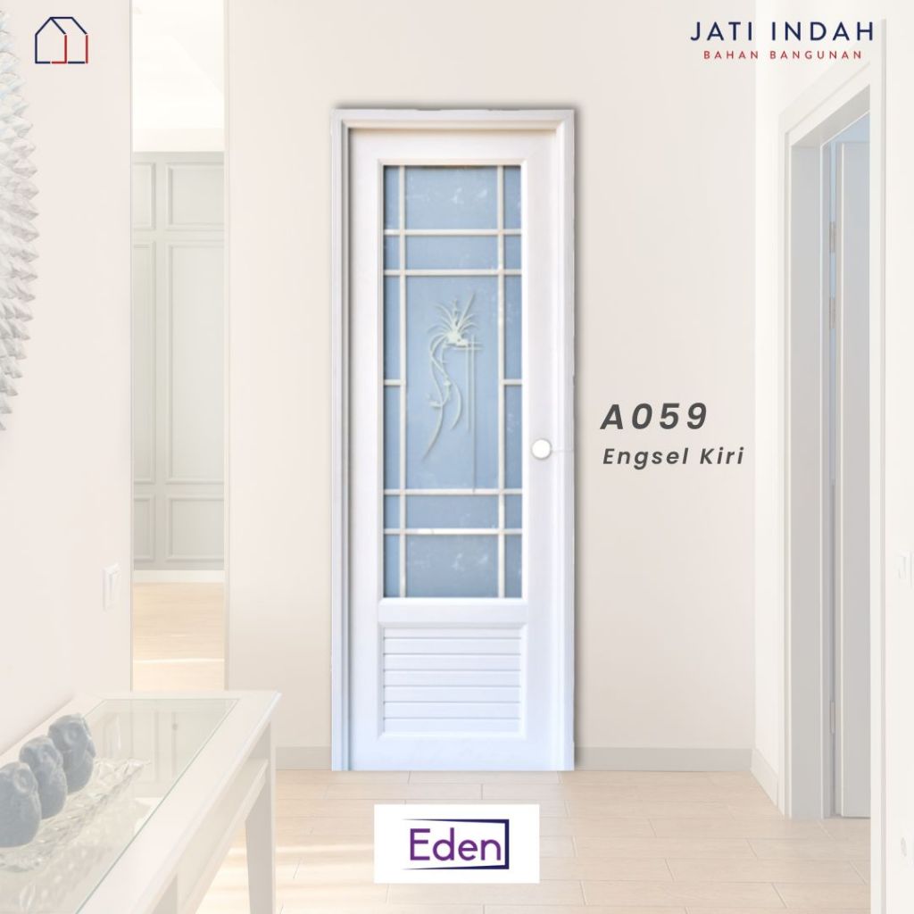 Jual Pintu Kamar Mandi UPVC Premium EDEN JOICE A060 A059 (Termasuk ...