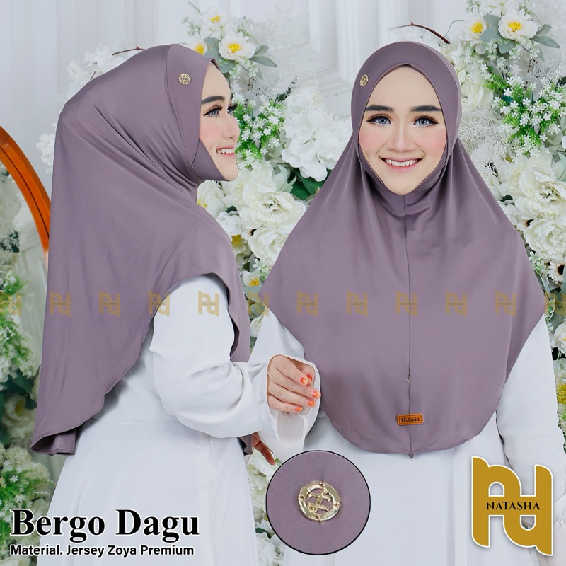 Hijab Dagu Malaysia Label Besi Emas | Jilbab Instan Malay Soft Pet Bergo Dagu Malay Menutup Dada Khimar Malay Dagu  Jilbab Instan Jersey Label besi Emas Premium