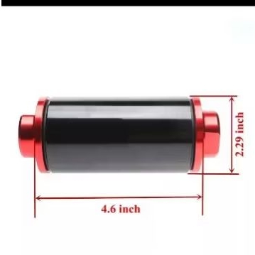 Jual filter bensin racing fuel filter 100micron an6 an8 an10 DIAMETER ...
