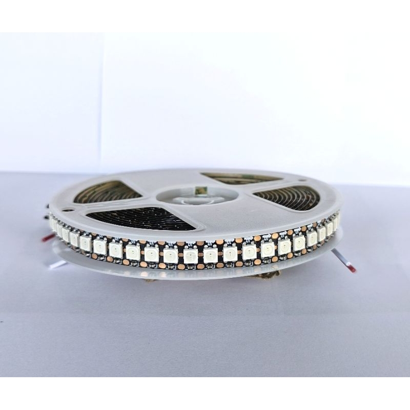 Jual LED WS2812B 1 Rol 5 meter 720Led 5 volt kabel soket | Shopee Indonesia