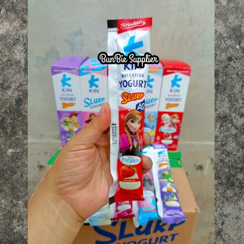 Jual KIN Yogurt SLURP yogurt Stik 45gr (SATUAN) | Shopee Indonesia
