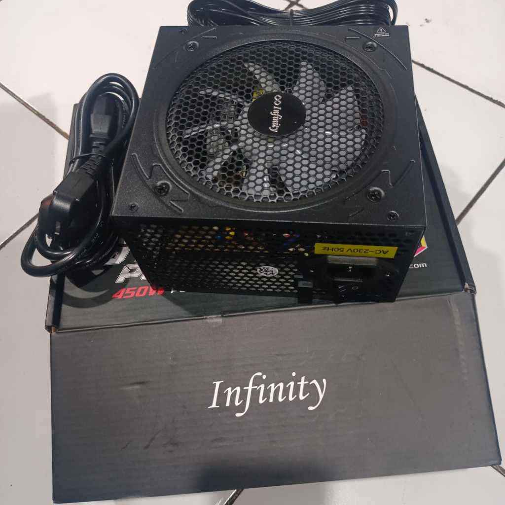 Jual Infinity Strike Power Supply 450 Watt 80+ Bronze / Psu 450w Bronze ...