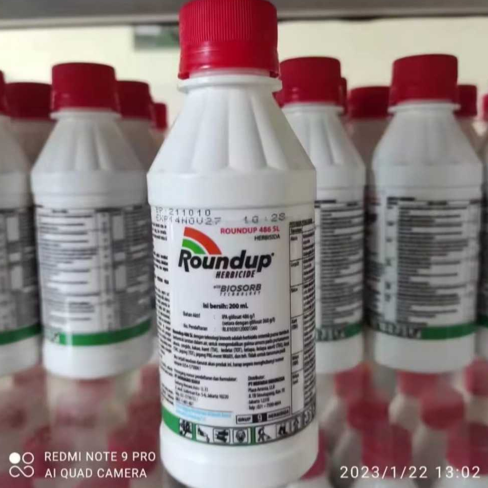 Jual HERBISIDA ROUNDUP 486SL Racun Obat Pembasmi Rumput Liar dan Gulma ...
