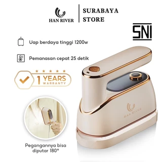 HAN RIVER Setrika uap 2 in 1 Setrika Portable Besi Handheld HRYD03GN