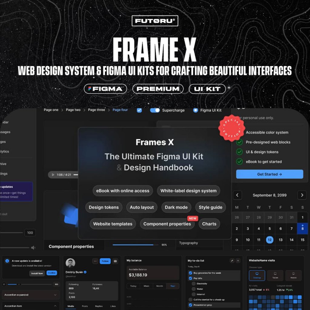 Jual Frame X - Premium Web design system & Figma UI kits | Shopee Indonesia