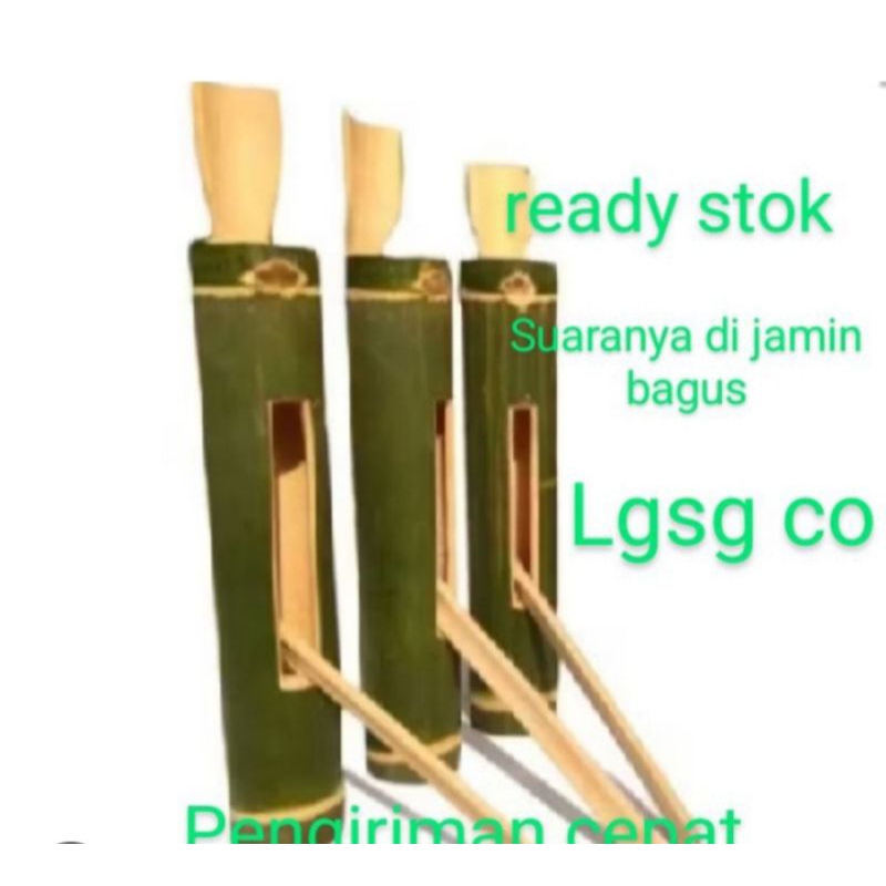 Jual kentongan bambu alarm ronda dan sahur | Shopee Indonesia