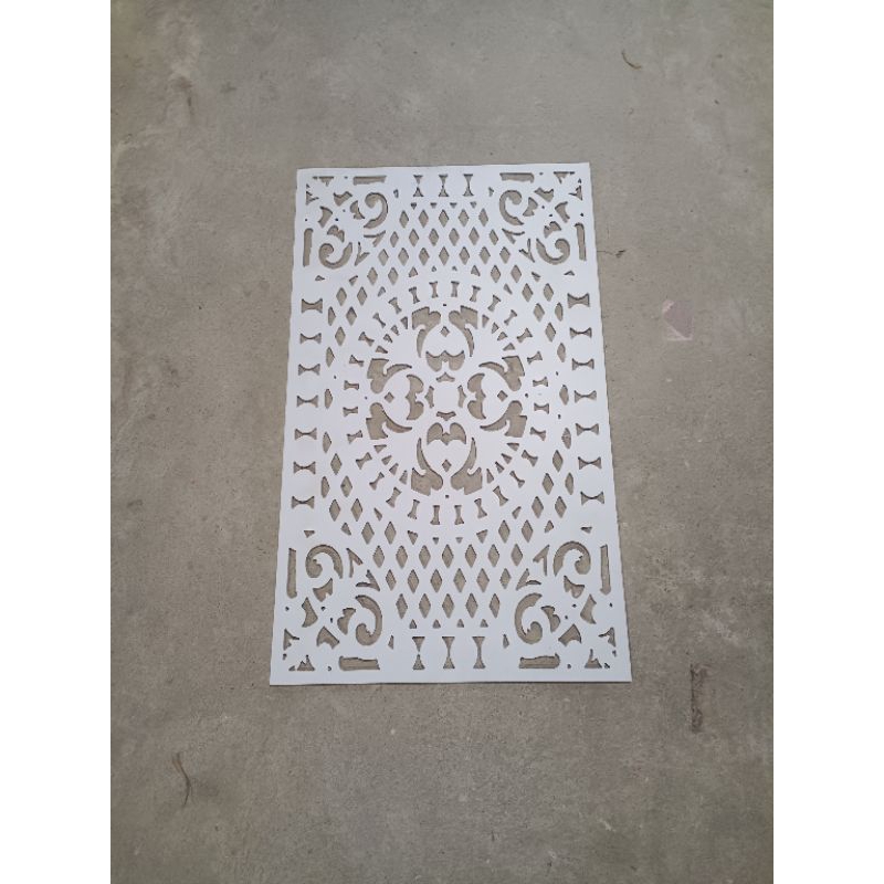 Jual rijek/cacat cutting krawangan pvc board uk 60x100cm tebal 5mm ...